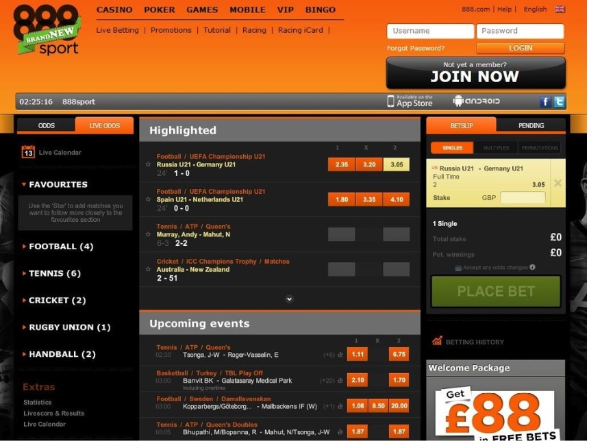 888 betting applications horse betting calculator free download